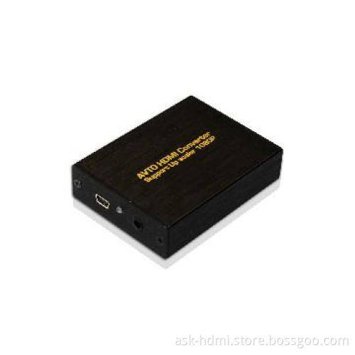 AV input HDMI output converter box